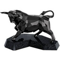 Swarovski Black Crystal Bull on Granite base